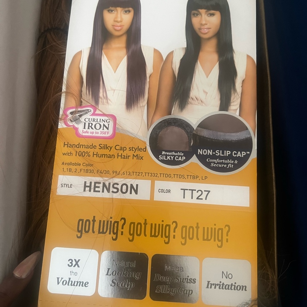 TT27 Silky Cap Wig
